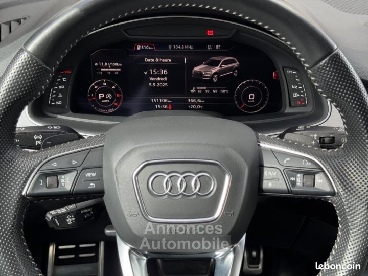 Audi Q7 30 50 TDI 285CH HYBRID S-LINE PLUS S EDITION QUATTRO - 15