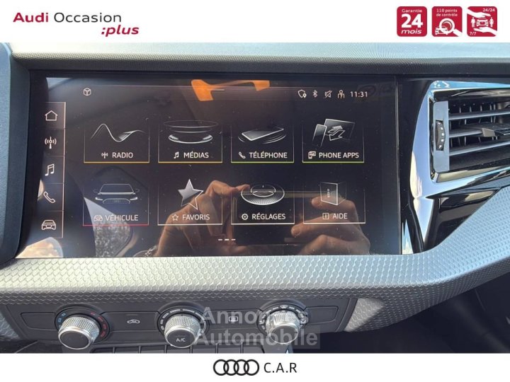 Audi A1 Sportback 25 TFSI 95 ch BVM5 Advanced 2 - 17