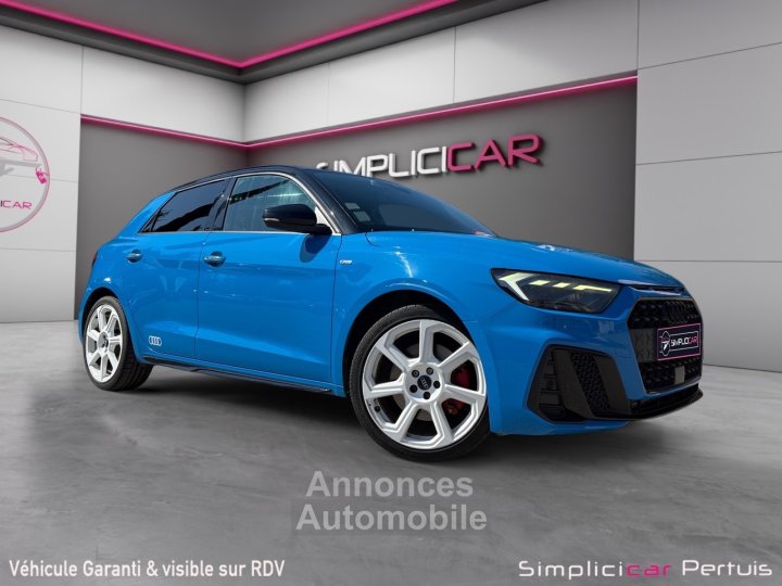 Audi A1 Sportback 40 TFSI 200CH S line si&egrave;ges chauffants jantes blanches Garantie 12 mois - 1