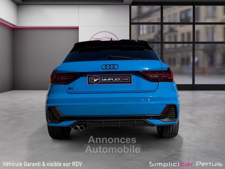 Audi A1 Sportback 40 TFSI 200CH S line si&egrave;ges chauffants jantes blanches Garantie 12 mois - 10