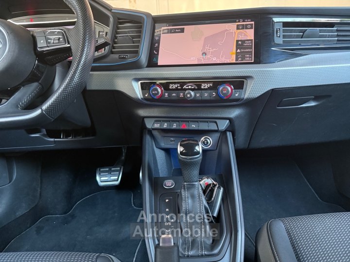 Audi A1 Sportback 40 TFSI 200CH S line si&egrave;ges chauffants jantes blanches Garantie 12 mois - 15