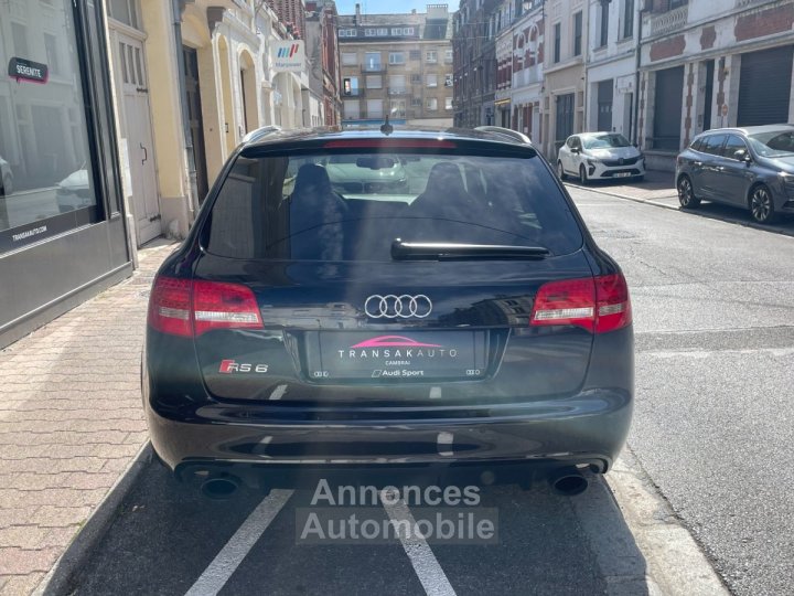 Audi RS6 50 V10 TFSI 580 QUATTRO Tiptronic A / TOIT OUVRANT / SIEGES CHAUFFANTS ELECTRIQUE A MEMOIRE - 6