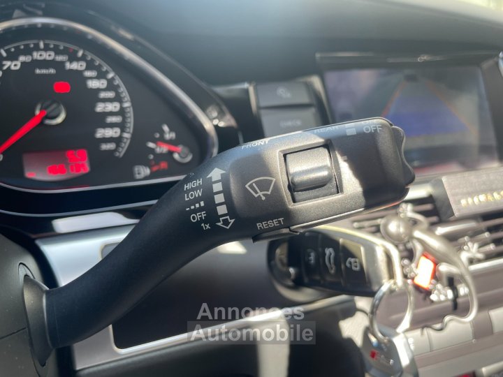 Audi RS6 50 V10 TFSI 580 QUATTRO Tiptronic A / TOIT OUVRANT / SIEGES CHAUFFANTS ELECTRIQUE A MEMOIRE - 22