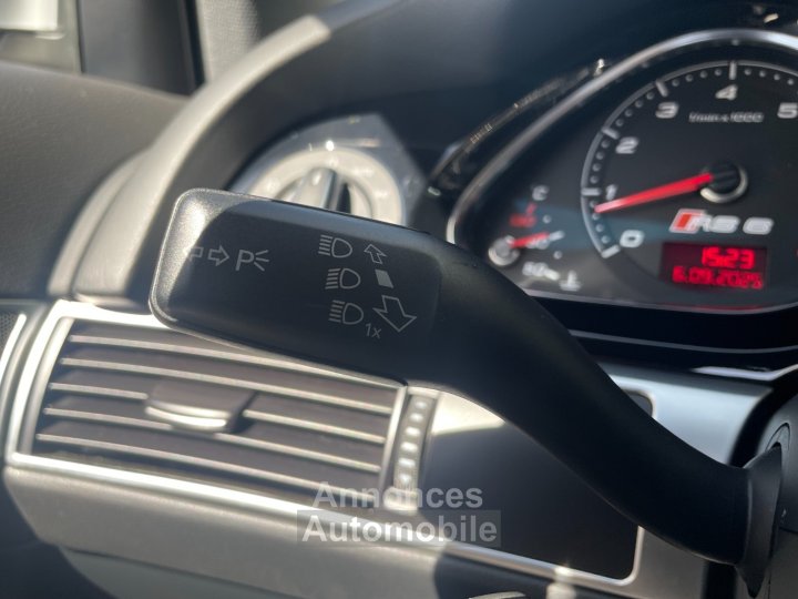 Audi RS6 50 V10 TFSI 580 QUATTRO Tiptronic A / TOIT OUVRANT / SIEGES CHAUFFANTS ELECTRIQUE A MEMOIRE - 23