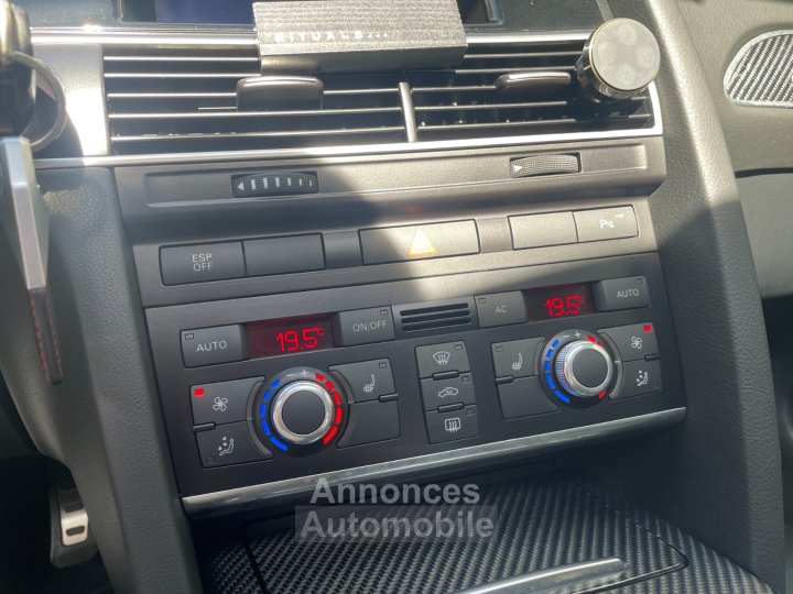 Audi RS6 50 V10 TFSI 580 QUATTRO Tiptronic A / TOIT OUVRANT / SIEGES CHAUFFANTS ELECTRIQUE A MEMOIRE - 35