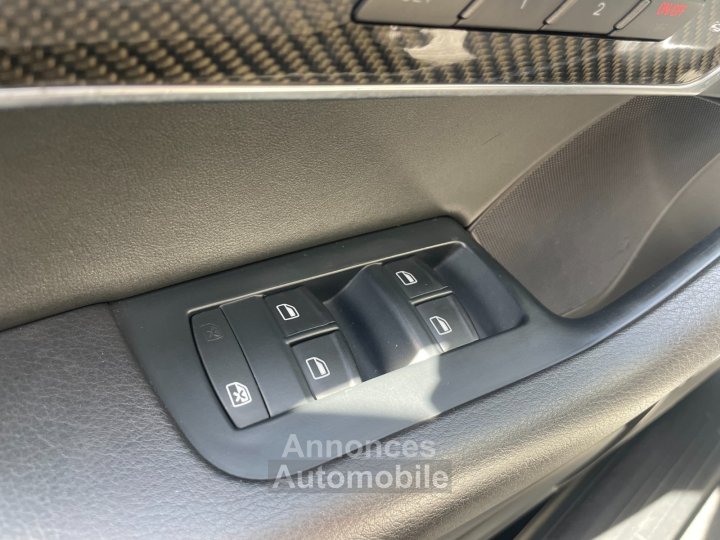 Audi RS6 50 V10 TFSI 580 QUATTRO Tiptronic A / TOIT OUVRANT / SIEGES CHAUFFANTS ELECTRIQUE A MEMOIRE - 40