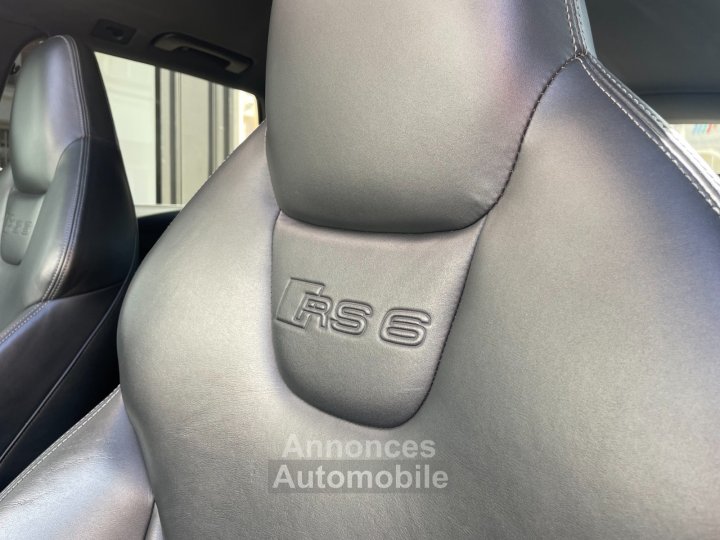 Audi RS6 50 V10 TFSI 580 QUATTRO Tiptronic A / TOIT OUVRANT / SIEGES CHAUFFANTS ELECTRIQUE A MEMOIRE - 43