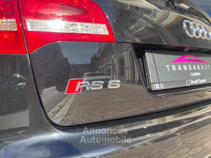 Audi RS6 50 V10 TFSI 580 QUATTRO Tiptronic A / TOIT OUVRANT / SIEGES CHAUFFANTS ELECTRIQUE A MEMOIRE - 62