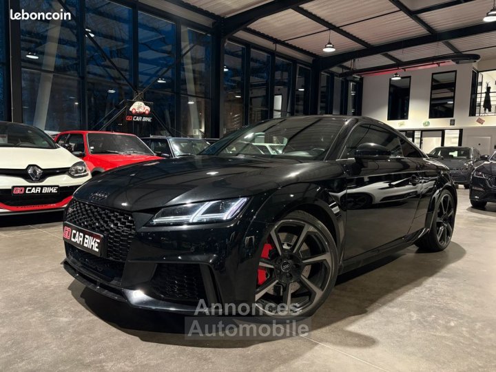 Audi TT RS DAZA Fran&ccedil;aise Suivi complet Echappement Sport Suspension Pilot&eacute;e Si&egrave;ges Baquets Volant Alcantara Bang&Olufsen Pack Black 20P 579-mois - 1