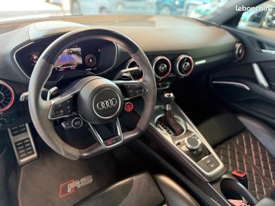 Audi TT RS DAZA Fran&ccedil;aise Suivi complet Echappement Sport Suspension Pilot&eacute;e Si&egrave;ges Baquets Volant Alcantara Bang&Olufsen Pack Black 20P 579-mois   - 4