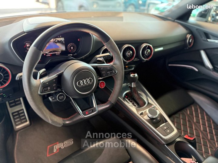 Audi TT RS DAZA Fran&ccedil;aise Suivi complet Echappement Sport Suspension Pilot&eacute;e Si&egrave;ges Baquets Volant Alcantara Bang&Olufsen Pack Black 20P 579-mois - 4