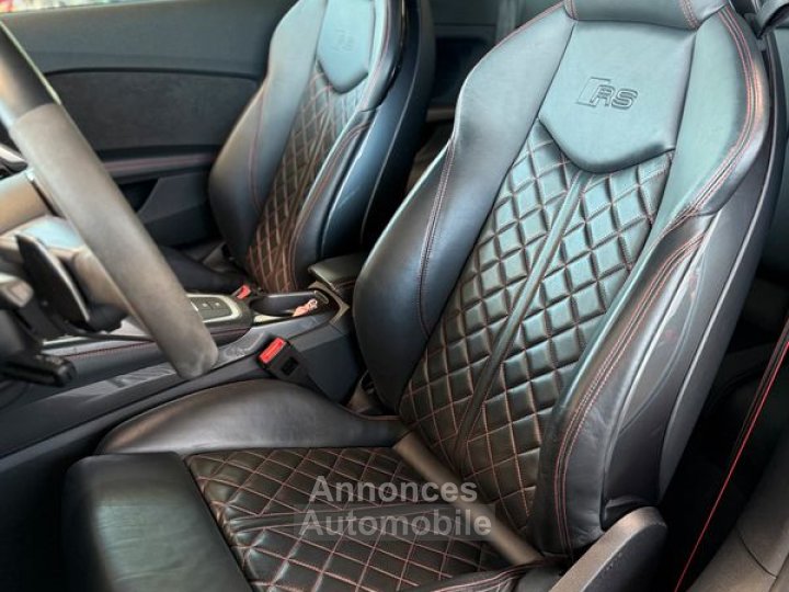 Audi TT RS DAZA Fran&ccedil;aise Suivi complet Echappement Sport Suspension Pilot&eacute;e Si&egrave;ges Baquets Volant Alcantara Bang&Olufsen Pack Black 20P 579-mois - 5