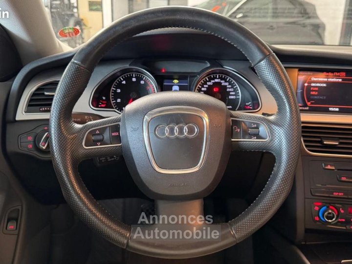 Audi A5 quattro sline 32 v6 fsi 265 cv garantie 6 mois - 9