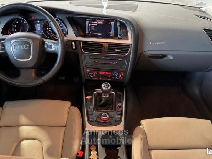 Audi A5 quattro sline 32 v6 fsi 265 cv garantie 6 mois - 12