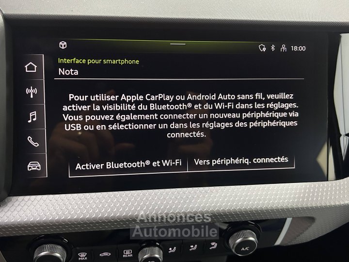 Audi A1 Sportback 30 TFSI 116 ch S tronic 7 S Line - 32