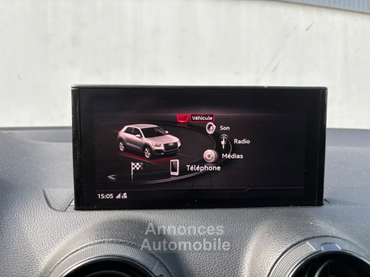 Audi Q2 14l TFSI COD 150 ch S tronic 7 Design Luxe - Caméra De Recul / Hayon Électrique / Pack Cuir - - 20