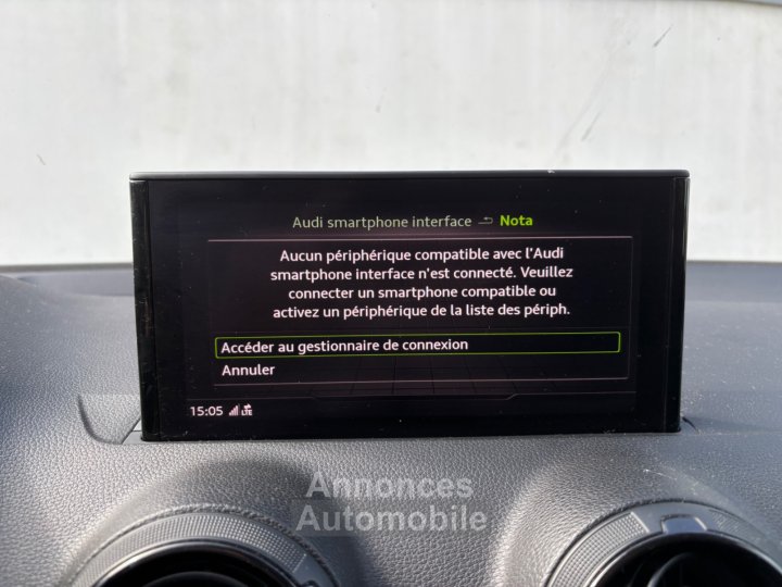 Audi Q2 14l TFSI COD 150 ch S tronic 7 Design Luxe - Caméra De Recul / Hayon Électrique / Pack Cuir - - 21