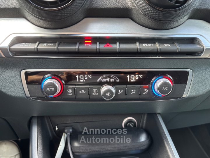 Audi Q2 14l TFSI COD 150 ch S tronic 7 Design Luxe - Caméra De Recul / Hayon Électrique / Pack Cuir - - 27