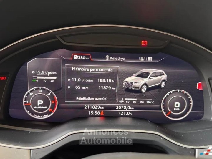 Audi Q7 30 TDI 270 CLEAN-DIESEL S-LINE QUATTRO TIPTRONIC BVA - 11