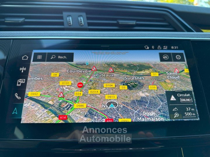 Audi Q8 E-TRON e-tron 55 408 ch 114 kWh Quattro S line - 24