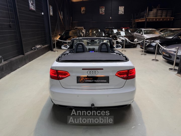 Audi A3 CABRIOLET S-LINE 20 TDI 140 cv DPF S-Tronic - CARPLAY - LUMIÈRE D?AMBIANCE - CAMÉRA DE RECUL - 5