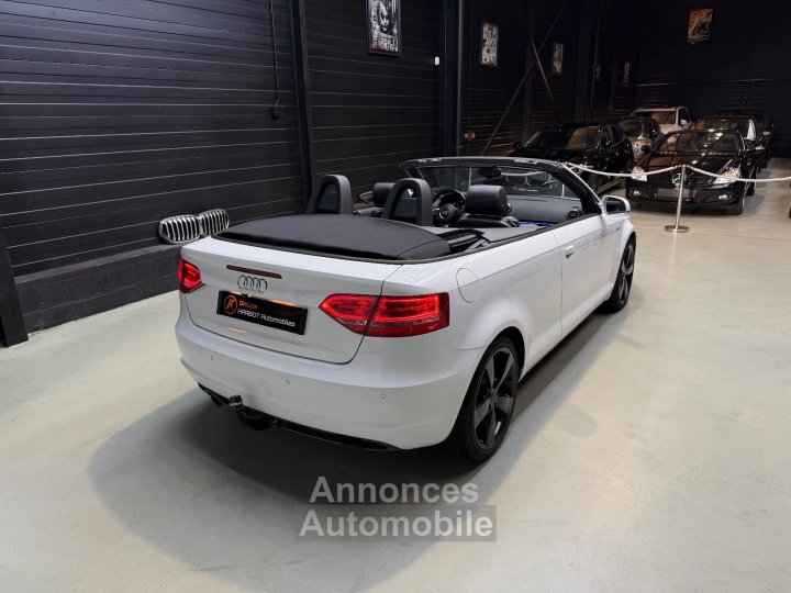 Audi A3 CABRIOLET S-LINE 20 TDI 140 cv DPF S-Tronic - CARPLAY - LUMIÈRE D?AMBIANCE - CAMÉRA DE RECUL - 6