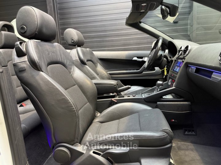 Audi A3 CABRIOLET S-LINE 20 TDI 140 cv DPF S-Tronic - CARPLAY - LUMIÈRE D?AMBIANCE - CAMÉRA DE RECUL - 12