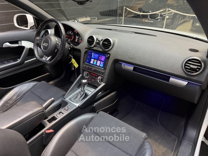 Audi A3 CABRIOLET S-LINE 20 TDI 140 cv DPF S-Tronic - CARPLAY - LUMIÈRE D?AMBIANCE - CAMÉRA DE RECUL - 14