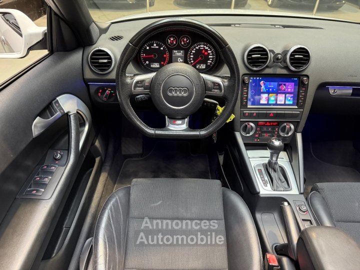Audi A3 CABRIOLET S-LINE 20 TDI 140 cv DPF S-Tronic - CARPLAY - LUMIÈRE D?AMBIANCE - CAMÉRA DE RECUL - 16