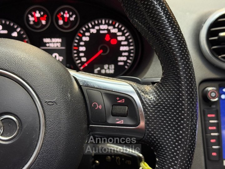 Audi A3 CABRIOLET S-LINE 20 TDI 140 cv DPF S-Tronic - CARPLAY - LUMIÈRE D?AMBIANCE - CAMÉRA DE RECUL - 29