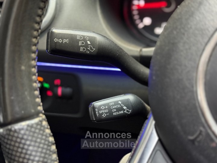 Audi A3 CABRIOLET S-LINE 20 TDI 140 cv DPF S-Tronic - CARPLAY - LUMIÈRE D?AMBIANCE - CAMÉRA DE RECUL - 31