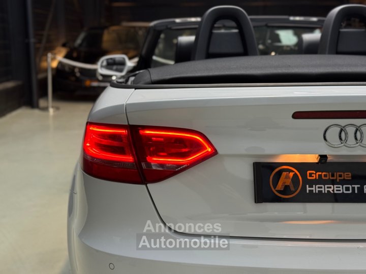 Audi A3 CABRIOLET S-LINE 20 TDI 140 cv DPF S-Tronic - CARPLAY - LUMIÈRE D?AMBIANCE - CAMÉRA DE RECUL - 37