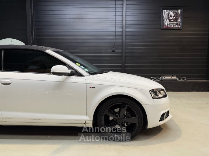 Audi A3 CABRIOLET S-LINE 20 TDI 140 cv DPF S-Tronic - CARPLAY - LUMIÈRE D?AMBIANCE - CAMÉRA DE RECUL - 42