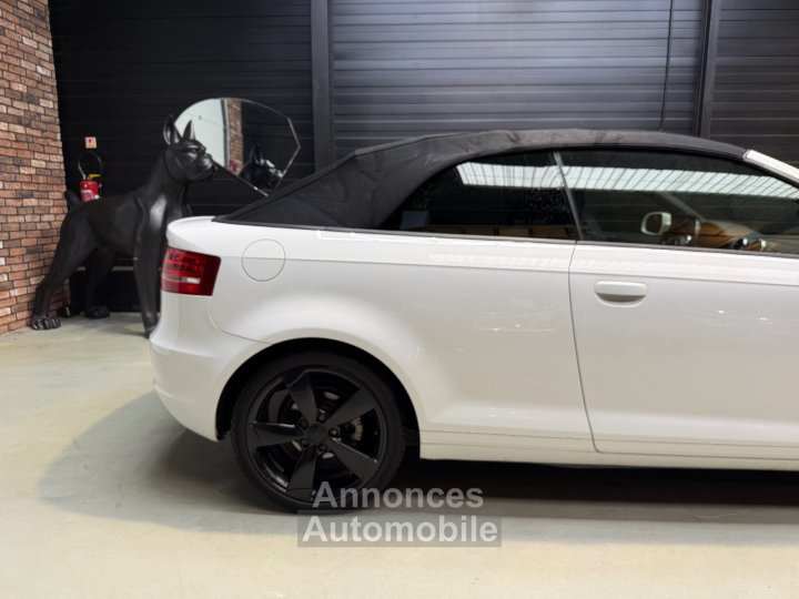 Audi A3 CABRIOLET S-LINE 20 TDI 140 cv DPF S-Tronic - CARPLAY - LUMIÈRE D?AMBIANCE - CAMÉRA DE RECUL - 44