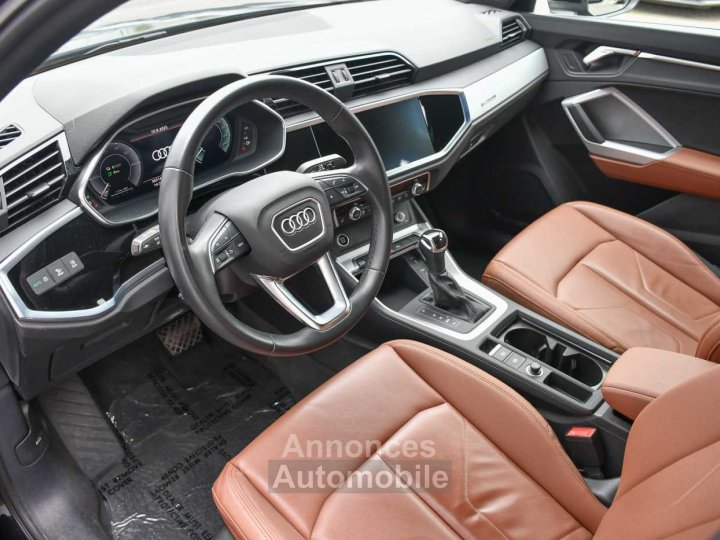 Audi Q3 45 TFSIe SPORTBACK - S-LINE - LED - LEDER - CARPLAY - CAMERA - 10