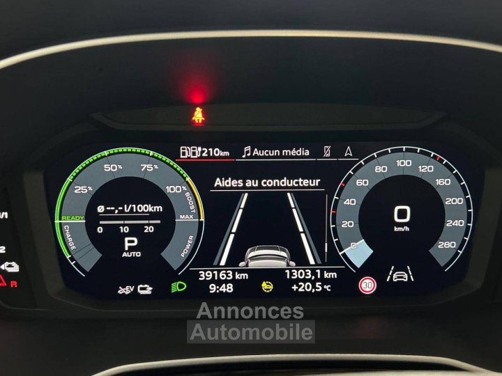 Audi Q3 Sportback 45 TFSIe 245 ch S tronic 6 S line - 25