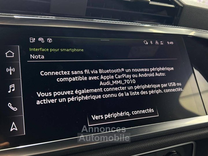 Audi Q3 Sportback 45 TFSIe 245 ch S tronic 6 S line - 33