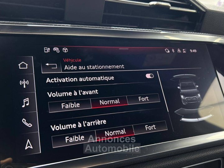 Audi Q3 Sportback 45 TFSIe 245 ch S tronic 6 S line - 35