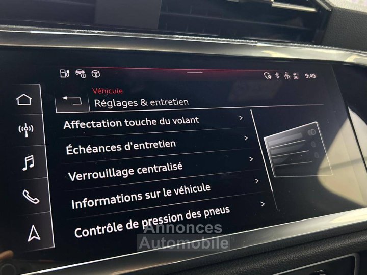 Audi Q3 Sportback 45 TFSIe 245 ch S tronic 6 S line - 37