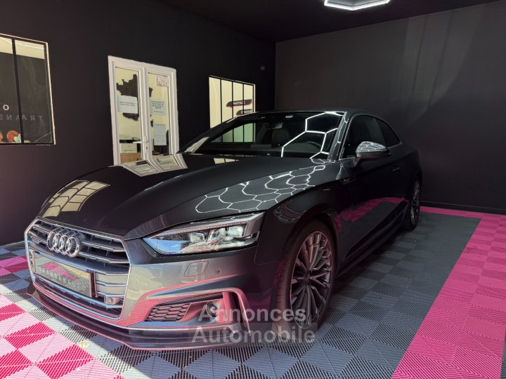 Audi A5 V6 30 TDI 218 cv S tronic 7 Quattro S Line / OFFRE SEPTEMBRE : -50% SUR GARANTIE / BANG OLUFSEN / CARPLAY - 3