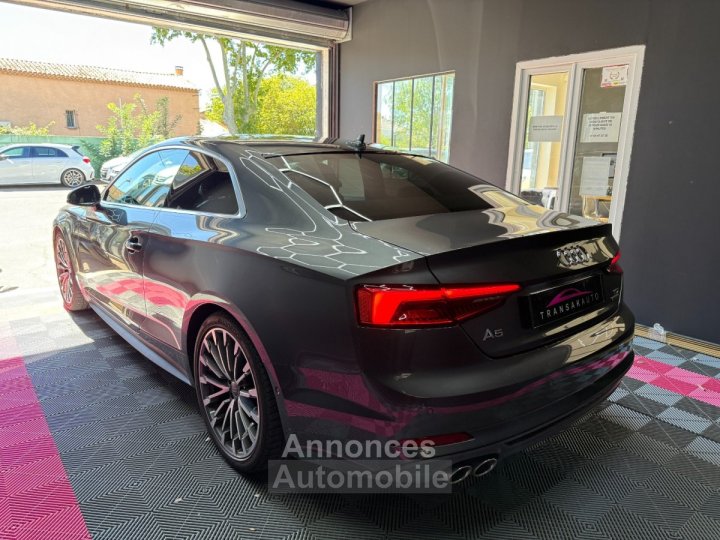Audi A5 V6 30 TDI 218 cv S tronic 7 Quattro S Line / OFFRE SEPTEMBRE : -50% SUR GARANTIE / BANG OLUFSEN / CARPLAY - 4
