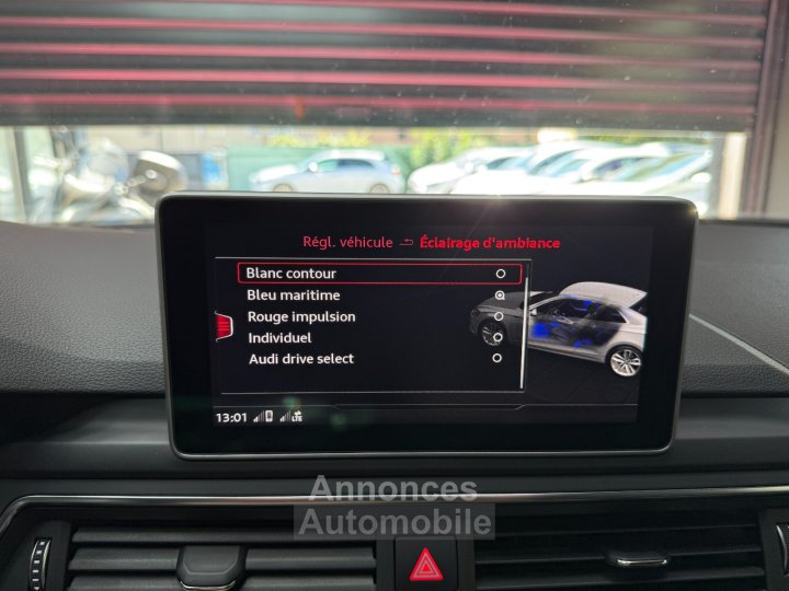 Audi A5 V6 30 TDI 218 cv S tronic 7 Quattro S Line / OFFRE SEPTEMBRE : -50% SUR GARANTIE / BANG OLUFSEN / CARPLAY - 21