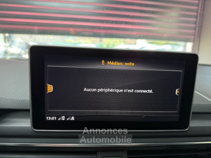 Audi A5 V6 30 TDI 218 cv S tronic 7 Quattro S Line / OFFRE SEPTEMBRE : -50% SUR GARANTIE / BANG OLUFSEN / CARPLAY - 23