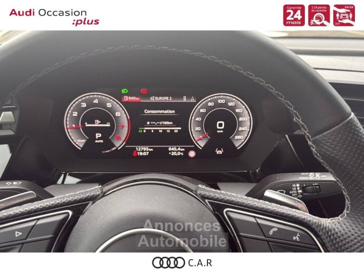 Audi A3 Sportback TFSI Mild Hybrid 150 S tronic 7 S line - 11