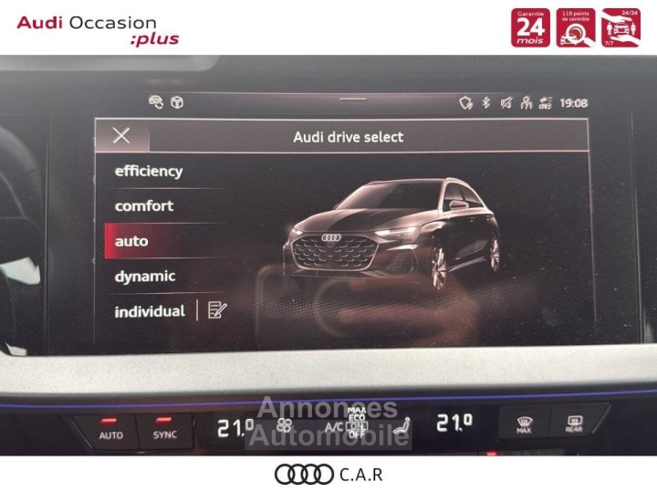 Audi A3 Sportback TFSI Mild Hybrid 150 S tronic 7 S line - 15