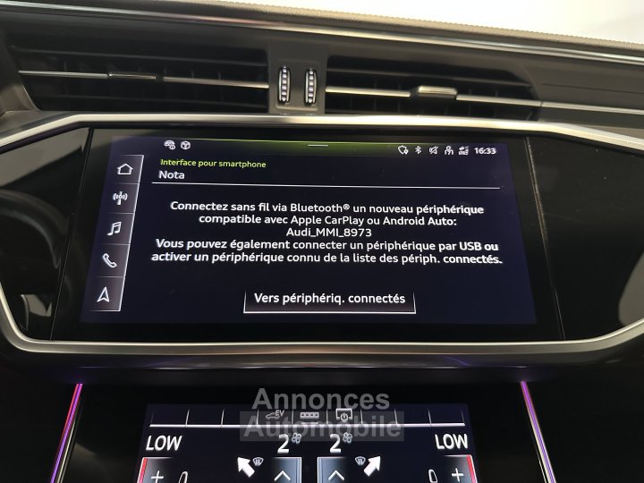 Audi A6 50 TFSIe 299 ch S tronic 7 Quattro S line - 32
