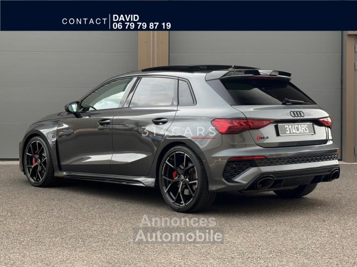 Audi RS3 SPORTBACK Quattro 25 TFSI 400 - Full options - 2