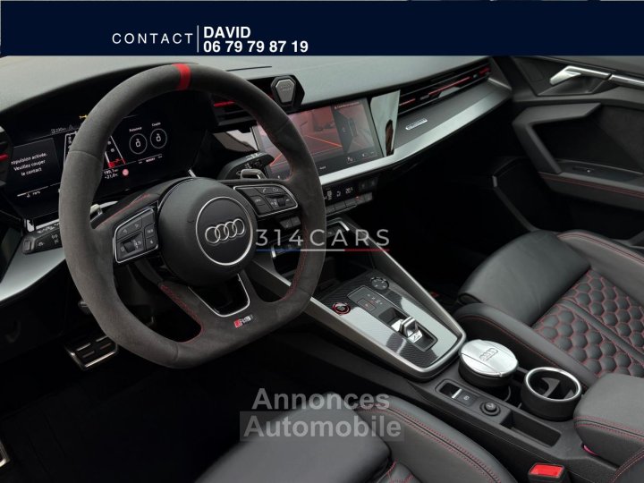 Audi RS3 SPORTBACK Quattro 25 TFSI 400 - Full options - 7