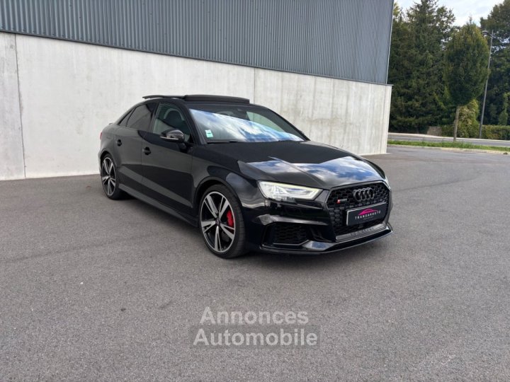 Audi RS3 SPORTBACK Sedan 25l TFSI 400cv S tronic 7 Quattro - Stage 1 502cv 677nm / Conversion Éthanol / Toit Ouvrant - - 7