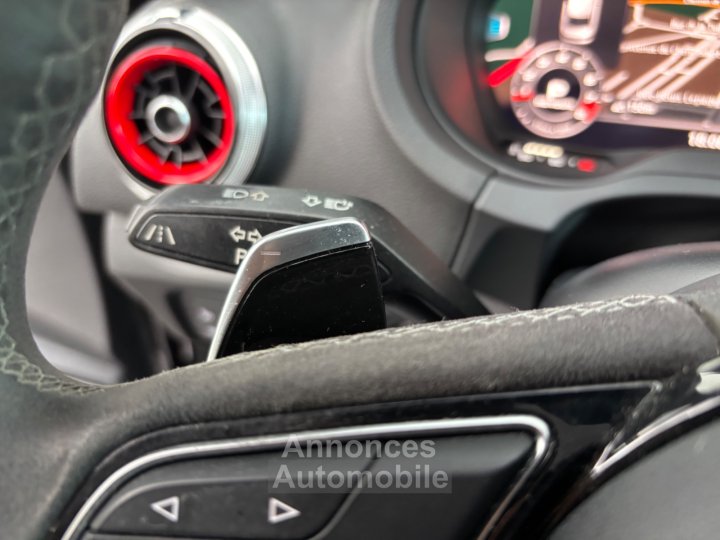 Audi RS3 SPORTBACK Sedan 25l TFSI 400cv S tronic 7 Quattro - Stage 1 502cv 677nm / Conversion Éthanol / Toit Ouvrant - - 30